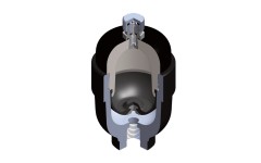Гидропневмоаккумулятор мембранный AM0,5P330CG4V-0/0