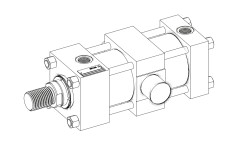 Гидроцилиндр CK-80/56*0400-L301-B1E3X1Z3 (XV=385mm)
