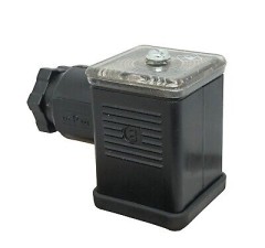 Коннектор с диодным мостом и светодиодом 24V (SP-669)